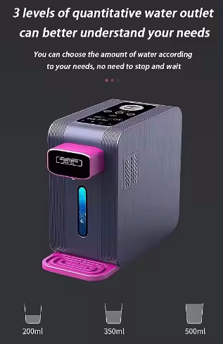 300 450 600 900ml smart hydrogen fuel cell electricity generator water dispenser H2 electrolysis plant OEM