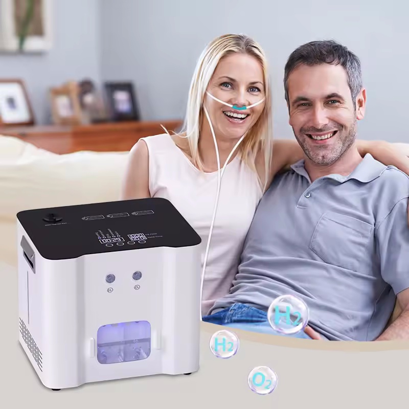 900ml/min hydrogen generator Home Use Hydrogen Inhalation Machine PEM hydrogen Inhaler Manufacturer