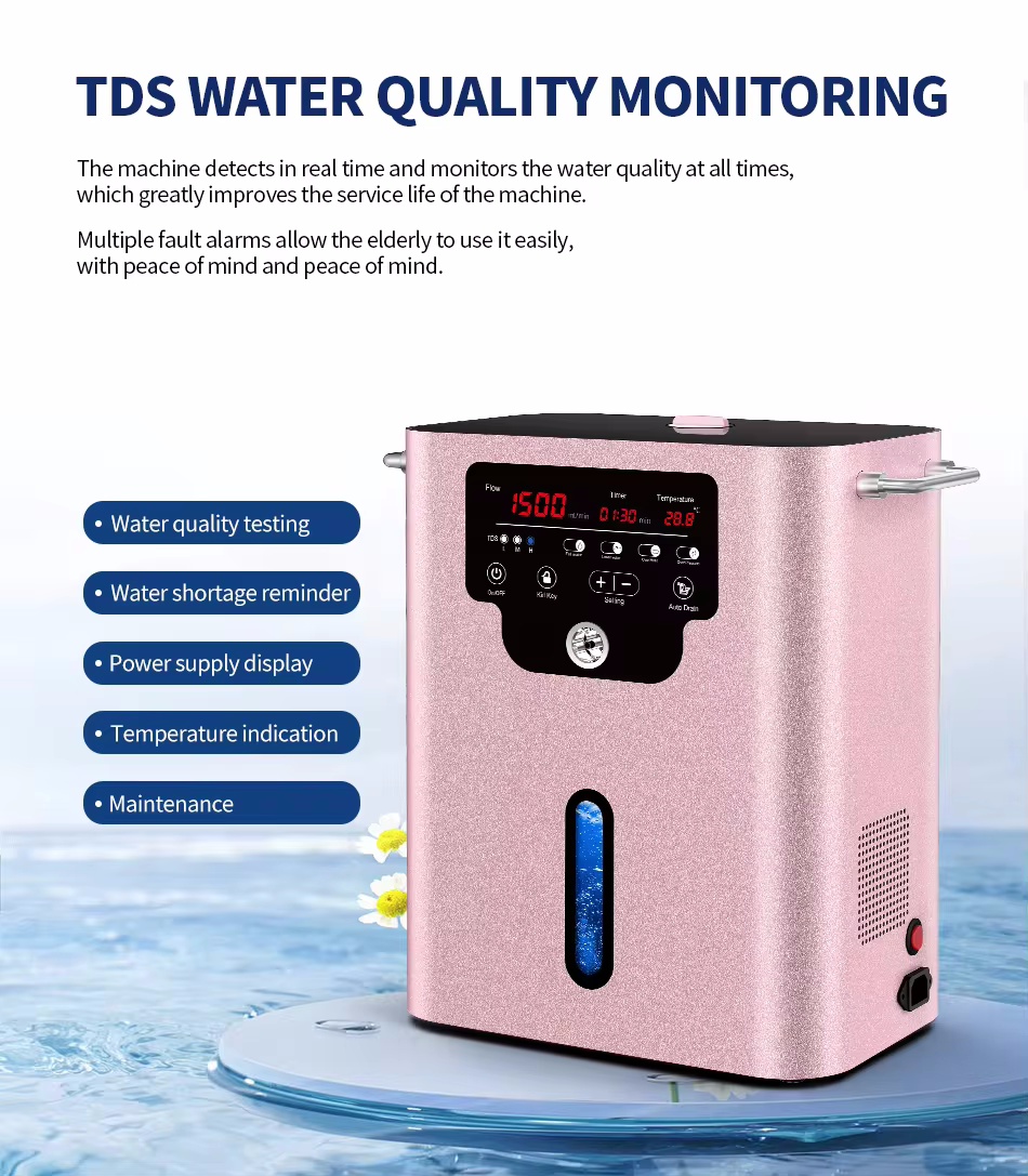 1500ml New Hydrogen Inhaler machine