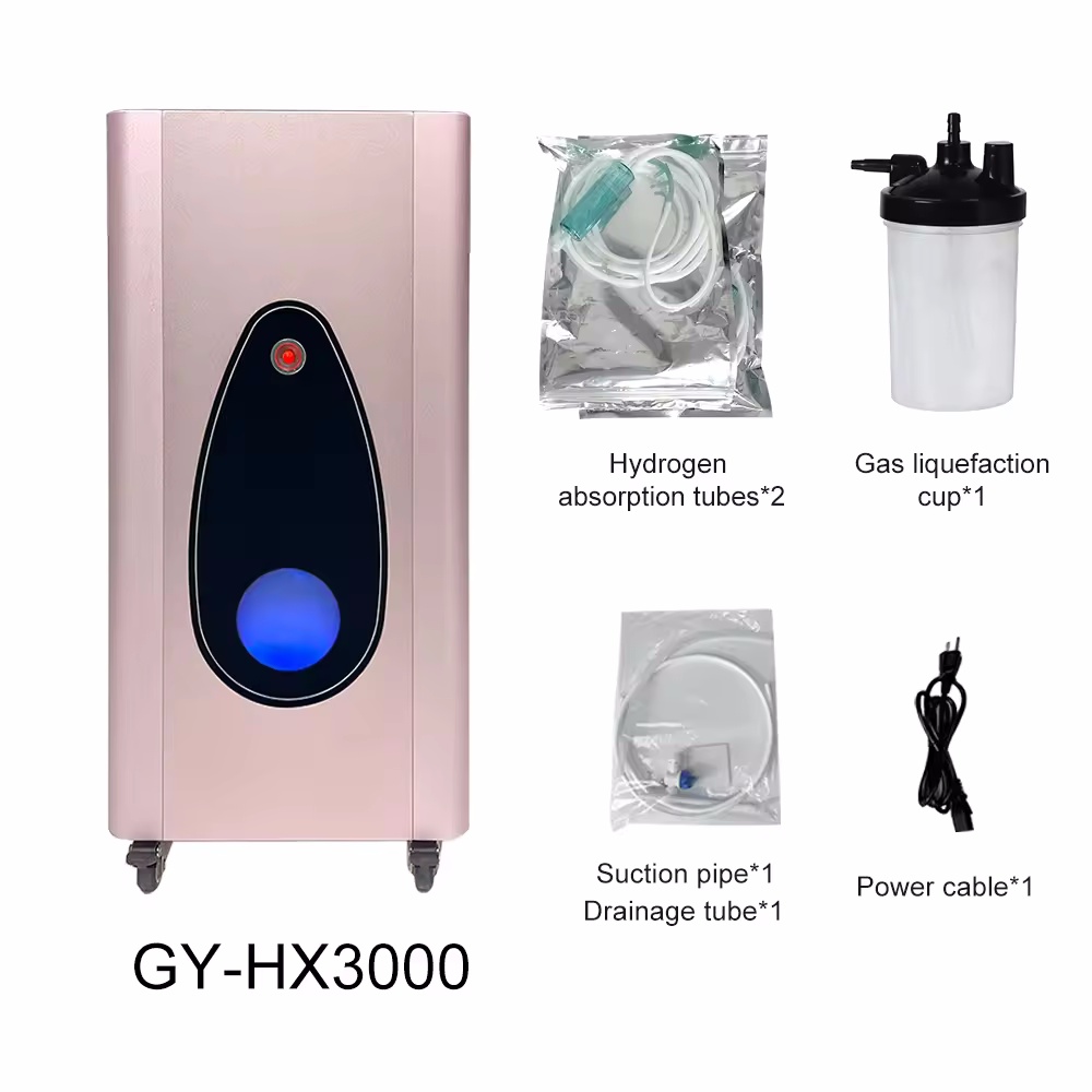 3000ml Relieve Inflammation Muscle Soreness Improve Blood Circulation Hydrogen Water H2 Inhalation Machine 