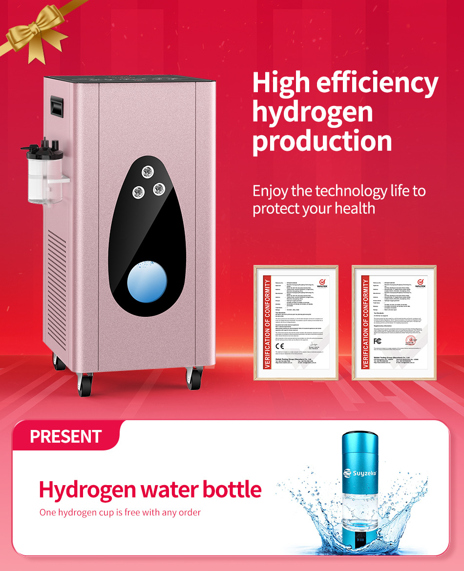 3600ml Hydrogen Inhaler machine