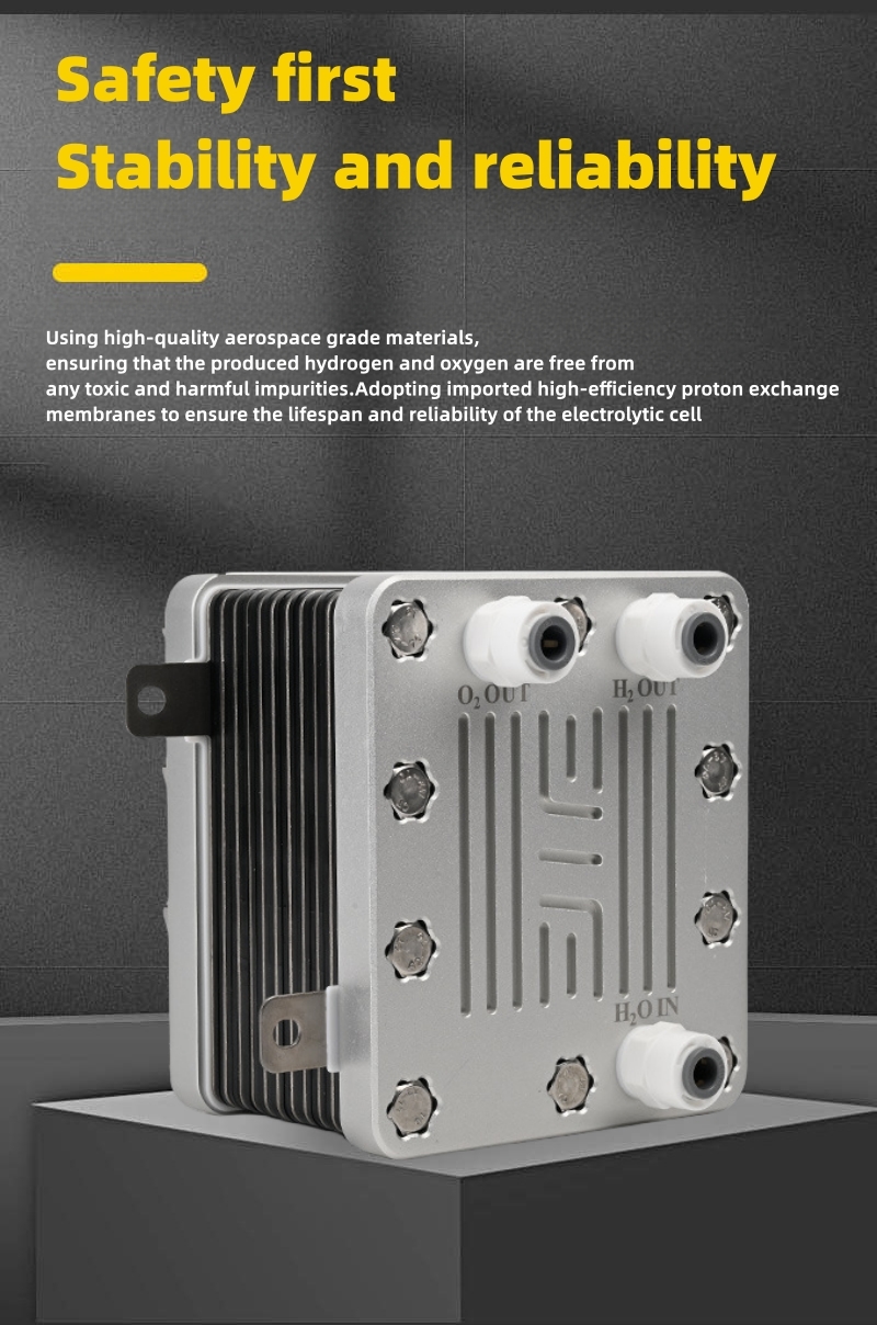 2000ml Hydrogen Electrolyzer PEM Cell