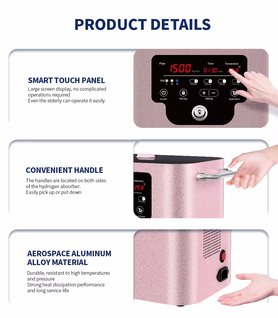 1500ml New Hydrogen Inhaler machine