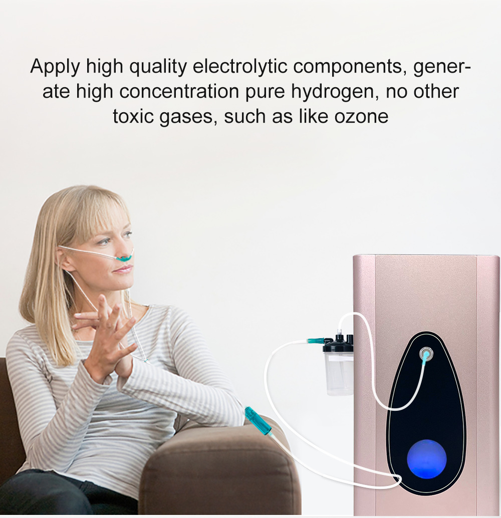 3000ml Relieve Inflammation Muscle Soreness Improve Blood Circulation Hydrogen Water H2 Inhalation Machine 