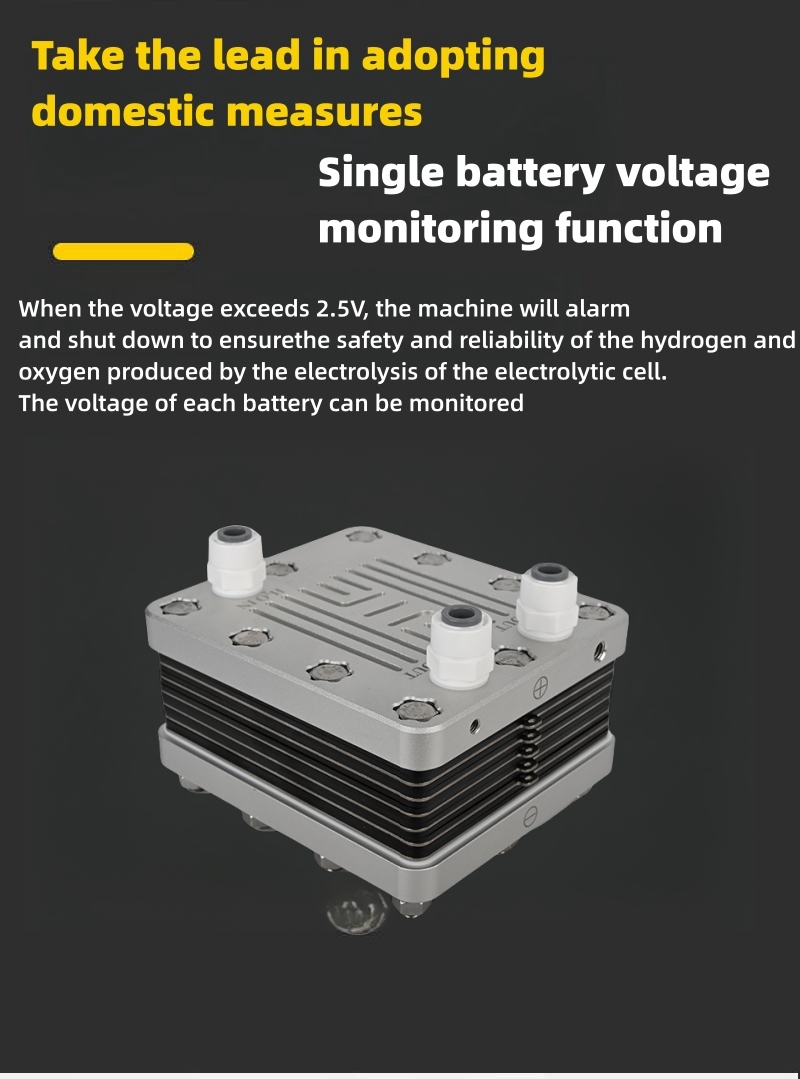 1600ml Hydrogen Electrolyzer PEM Cell