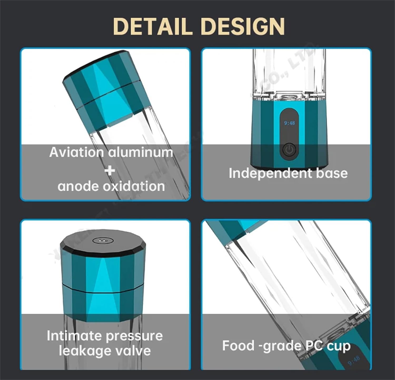 208ml Hydrogen Rich cup 2024 New Hydrogen Water Generator, Portable Rechargeable Hydrogen Water Machine with SPE/PEM Technology, Bottles Rechargeable Ionizer Machine for Home Office Travel,6000PPB, 65830984-6000PPB