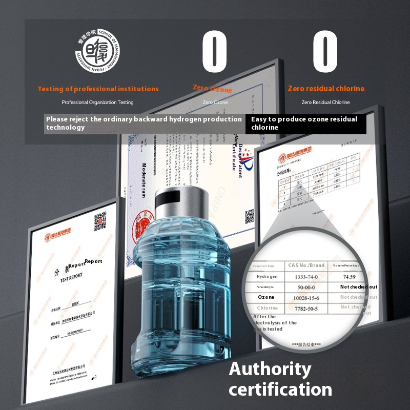 1500ml 5000PPB Sport Hydrogen Kettle