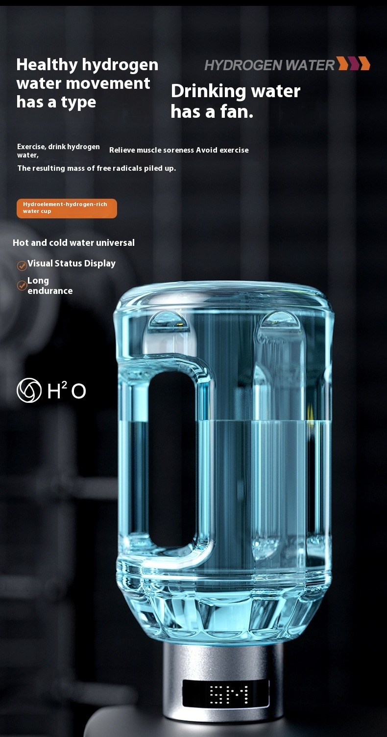 1500ml 5000PPB Sport Hydrogen Kettle