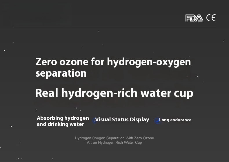 350ml 9000PPB Tritan Hydrogen Bottle