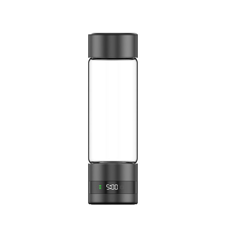 460ml 2000PPB Hydrogen Rich Water Bottle Glass Material