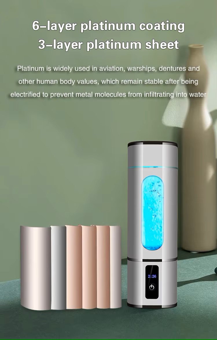 280ml 6000PPB Hydrogen Rich Bottle 