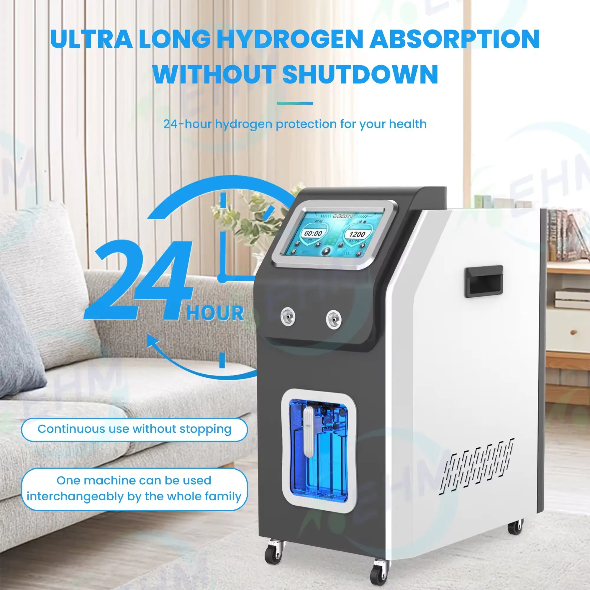 4500ml Hydrogen inhaler machine