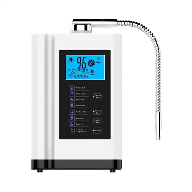 Moneng Portable 7 Plates Korea Alkaline Water Machine Japan Technology Alkaline Water Dispenser Home Use Water Alkaline Machin