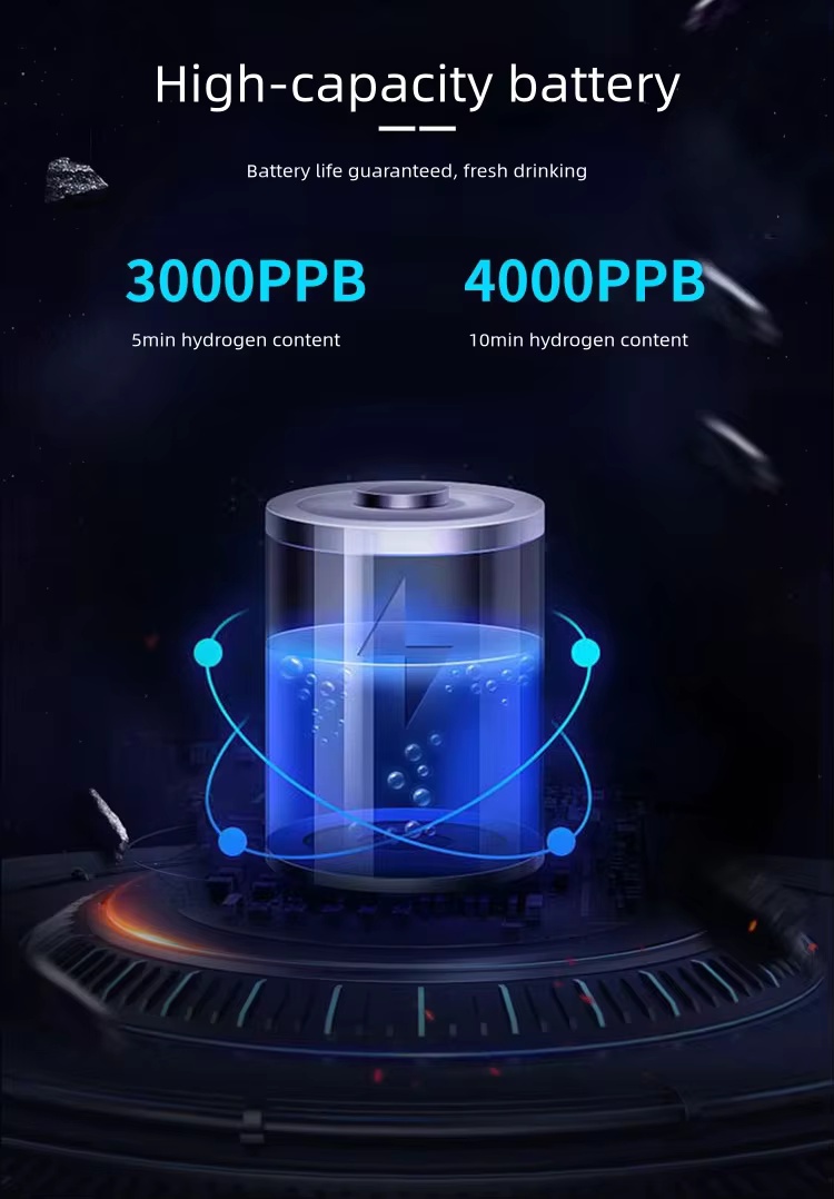 280ml 4000PPB Hydrogen rich bottle