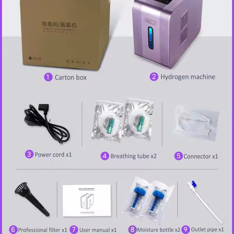 P60 Hydrogen-oxygen Inhalation Machines Exclusively for Switzerland and Europe