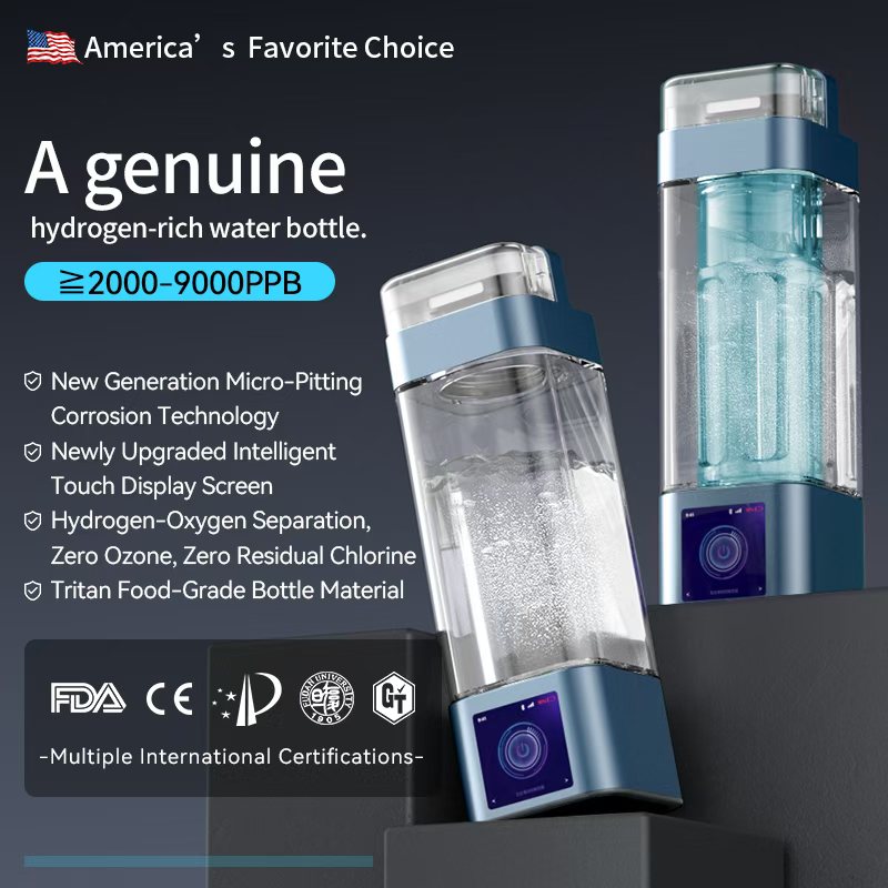 2025 NEW Upgrade 9000PPB Hydrogen Rich Water bottle