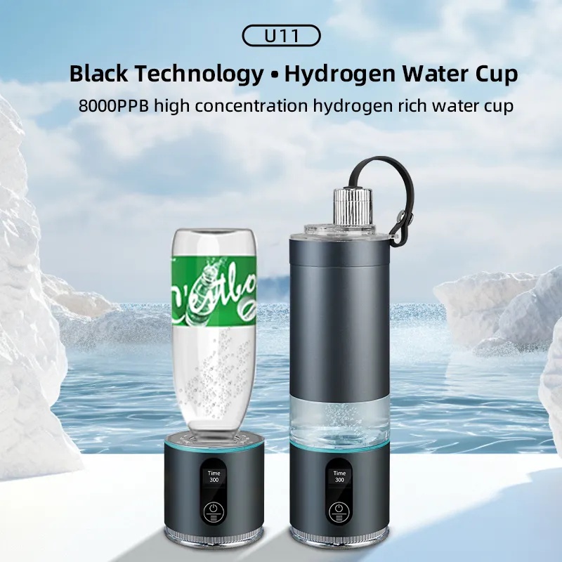2025 New 200ml 8000PPB Hydrogen Rich Water bottle