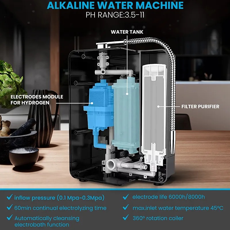 M-829 alkaline water purifier industrial alkaline water machine Factory price 398 USD