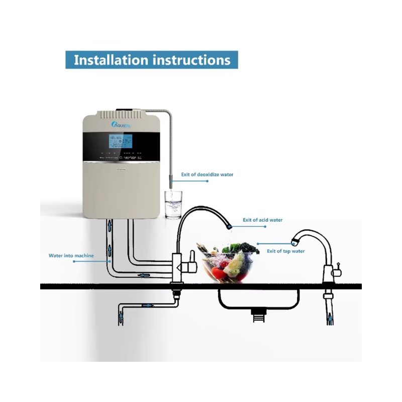 M-929 alkaline water system and alkaline ionized water machine factory price 728 USD 