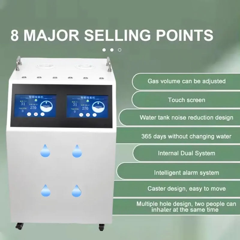 9600ml Hydrorgen Inhaler machine Hydrogen Generator