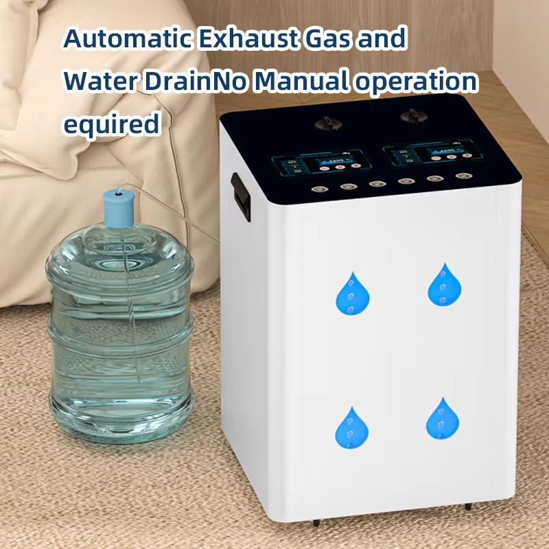 2025 New Trending large flow 12000ml Hydrogen inhaler machine