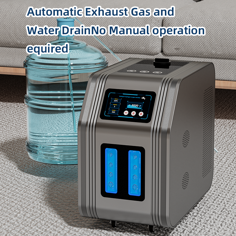 3000ml/min High Flow Medical Grade Oxyhydrogen Inhaler – Hospital-Use with 99.99% Purity & SPE-PEM Tech