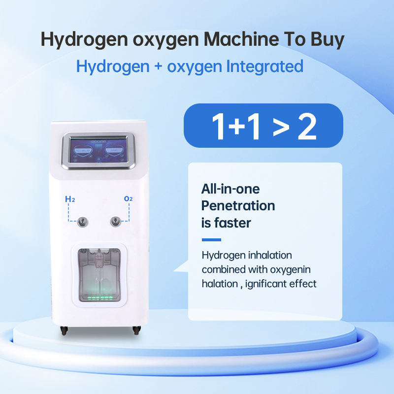 6000ML Portable Hydrogen Therapy Machine for Home Use Cold Hydrogen Oxygen Inhaler for Physiotherapy Easy Desktop Installation