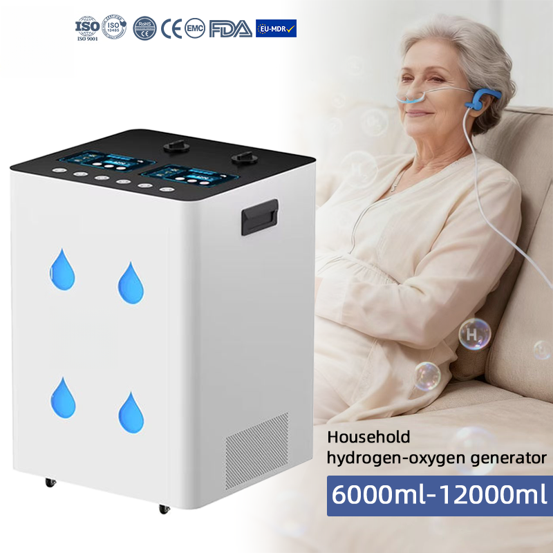 12000ml/min large flow Hydrogen inhaler machine