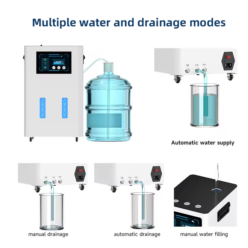  4200ml/min Hydrogen Inhalation Machine 99.99% Purity- Home Wellness H2 Inhaler with 7-Stage Water Separation