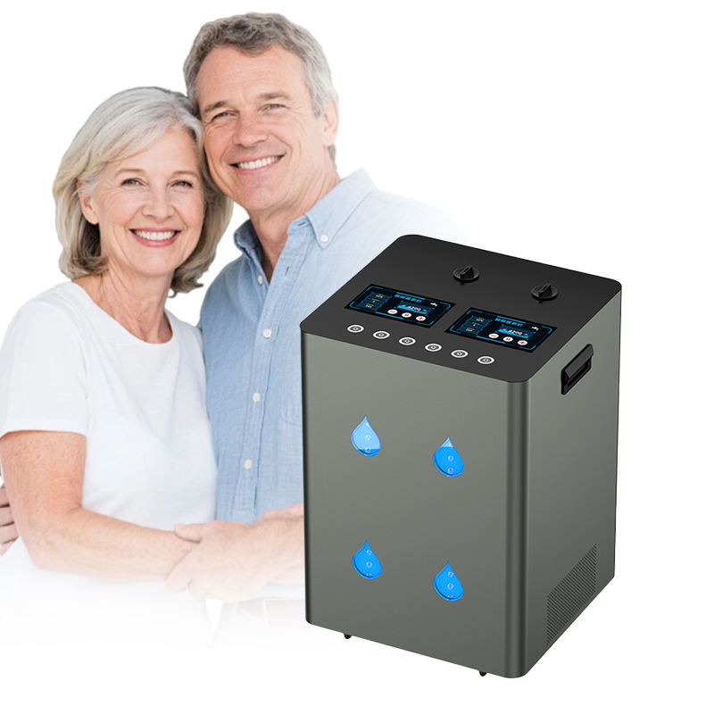 8400ml Low MOQ Brown Gas Hydrogen Breathing Machine Hydrogen Therapy Cancer Center Rehab Center Hydrogen Inhaler Machine 3 People Use