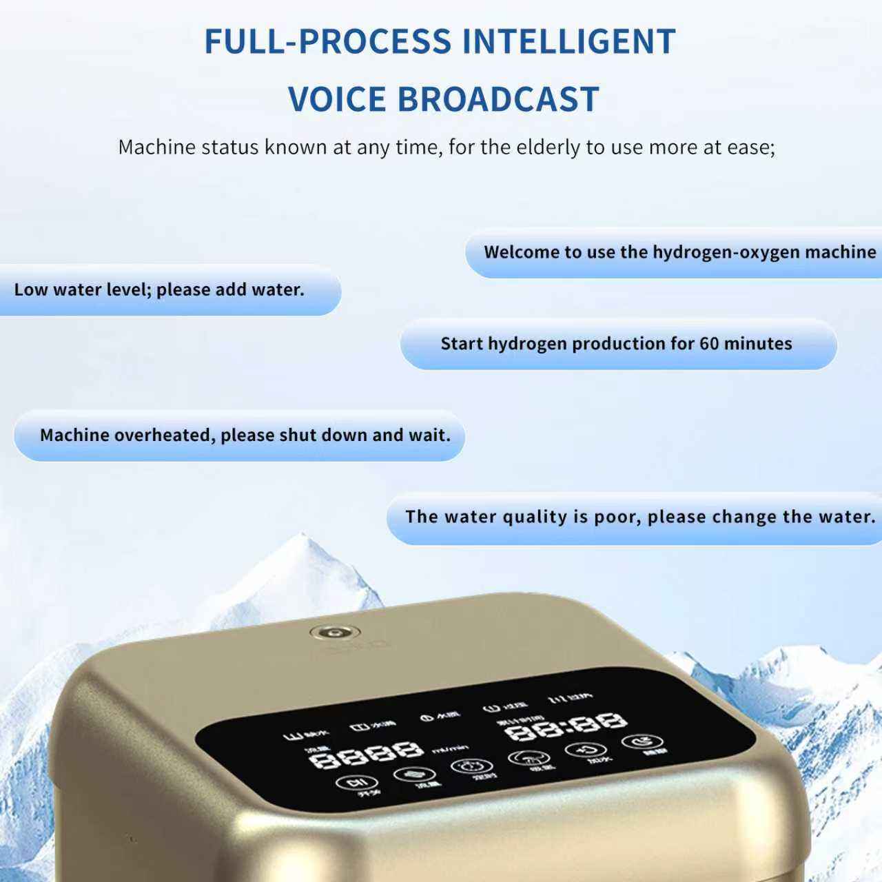 450ml Portable Hydrogen Generator