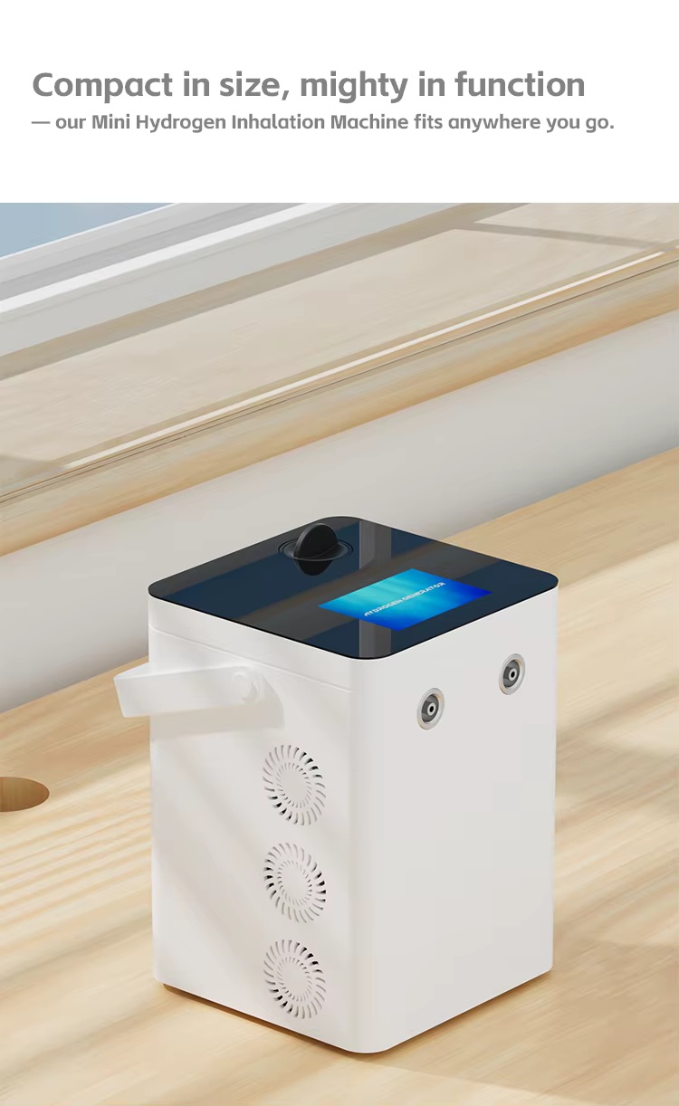 300ml 450ml Portable Hydrogen Inhaler Machine Mini H2 Inhalation Device for Home & Travel