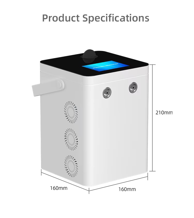 300ml 450ml Portable Hydrogen Inhaler Machine Mini H2 Inhalation Device for Home & Travel