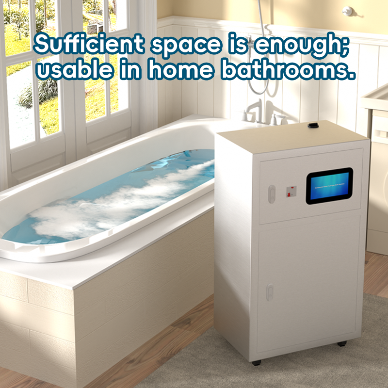 20L/min High Output Molecular Hydrogen Bath Generator High Concentration H2 Hydrogen Water Bath SPA Machine For Household Big Bathtub Villa Private Mini Swimming Pool Anti-Aging Wellness Hydrotherapy Device