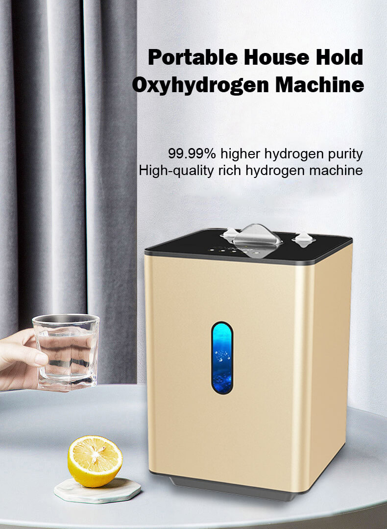M80 150-450ml Adjustable Portable PEM HHO Hydrogen Oxygen Inhalation Machine