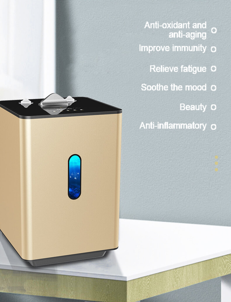 M80 150-450ml Adjustable Portable PEM HHO Hydrogen Oxygen Inhalation Machine