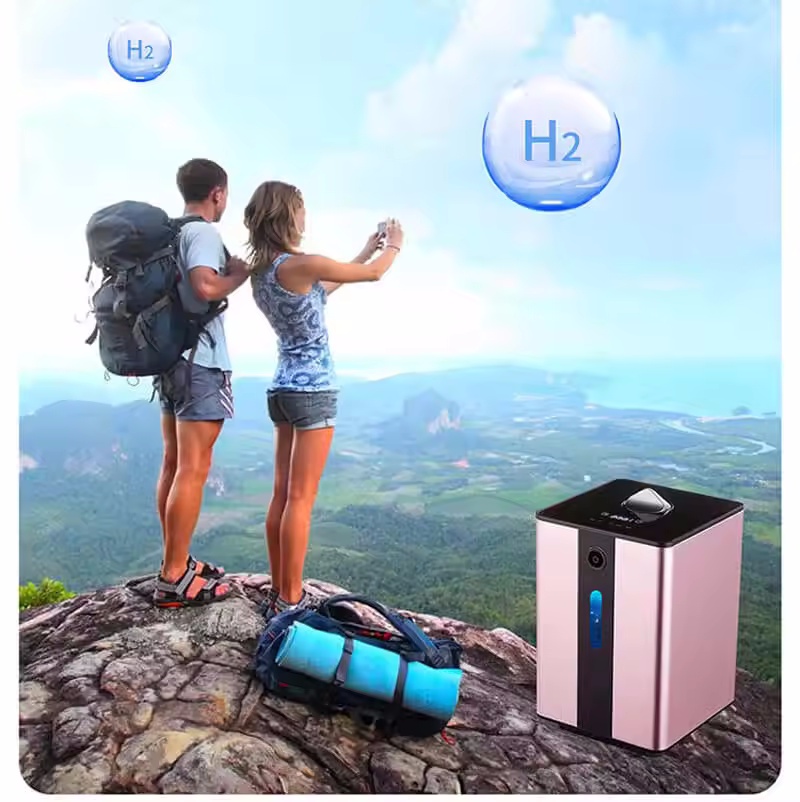 M86 Adjustable 150-450ml Portable Hydrogen Oxygen Inhaler High Purity H2 HHO Generator